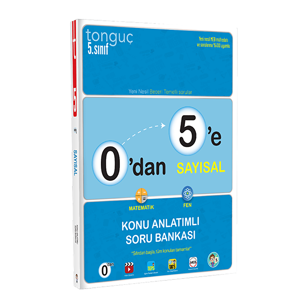 0'dan 5'e Sayısal Konu Anlatımlı Soru Bankası