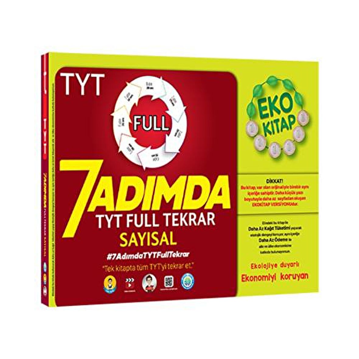 7 Adımda TYT Full Tekrar Soru Bankası-Sayısal Eko
