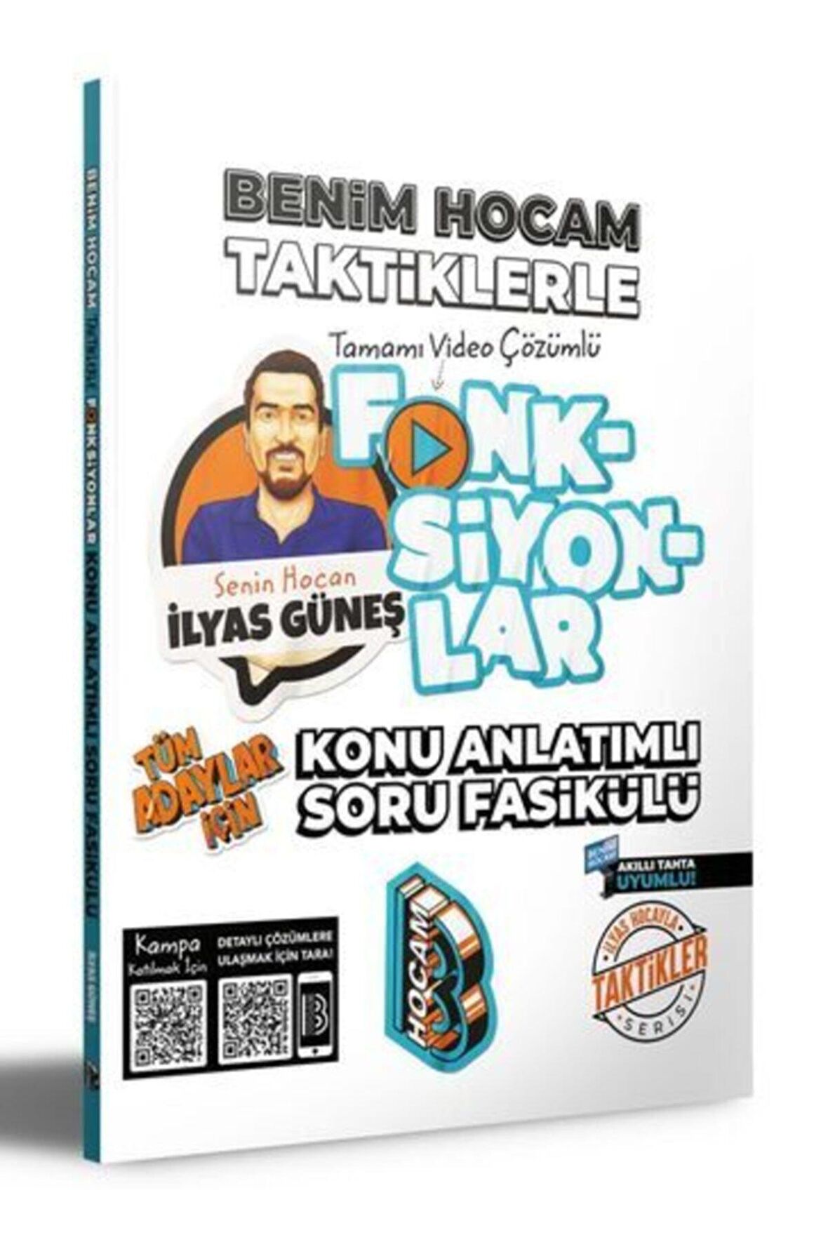 2024 Tüm Adaylar İçin Taktiklerle Fonksiyonlar Konu Anlatımlı Soru Fasikülü