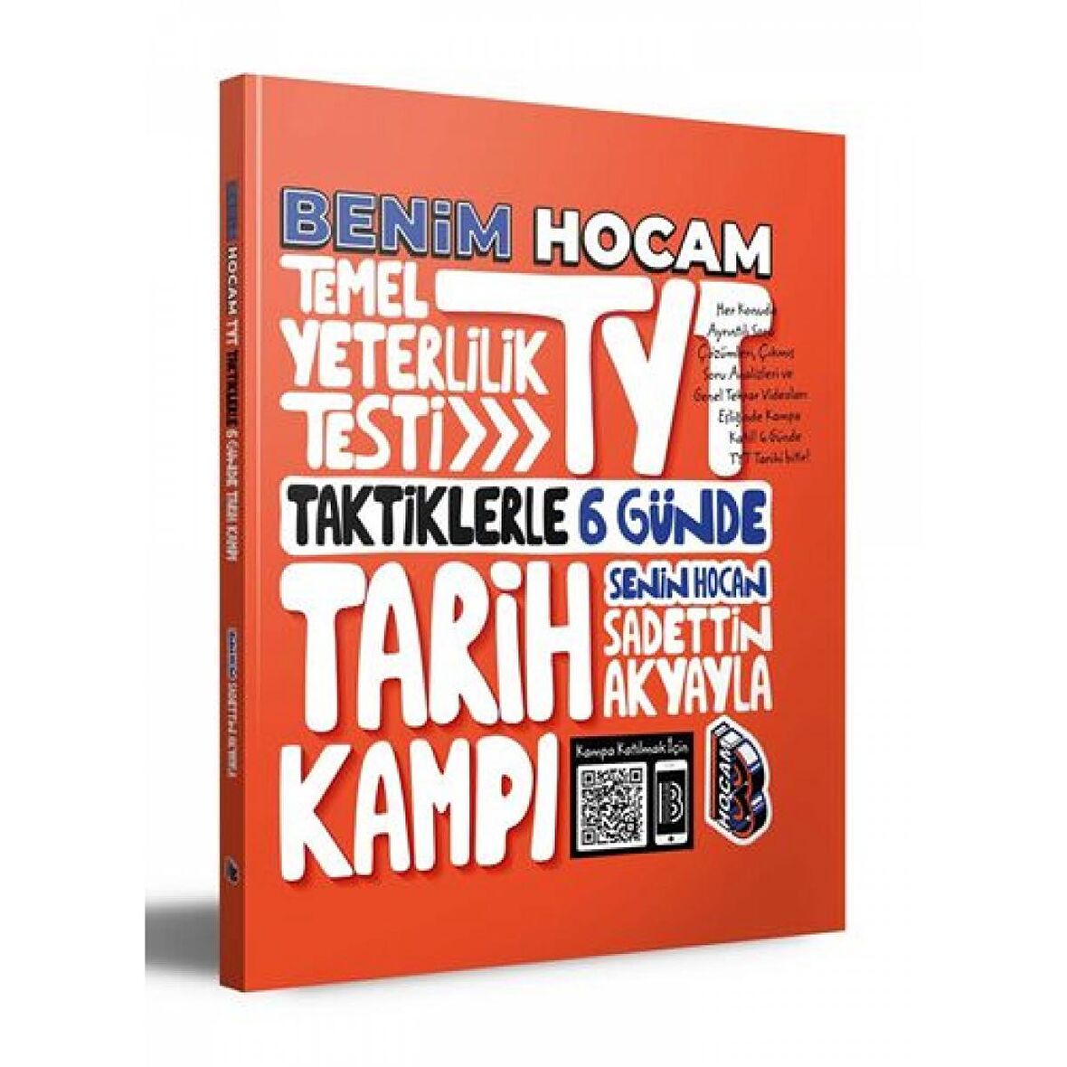 Benim Hocam Yayınları Tyt Taktiklerle 6 Günde Tarih Kampı