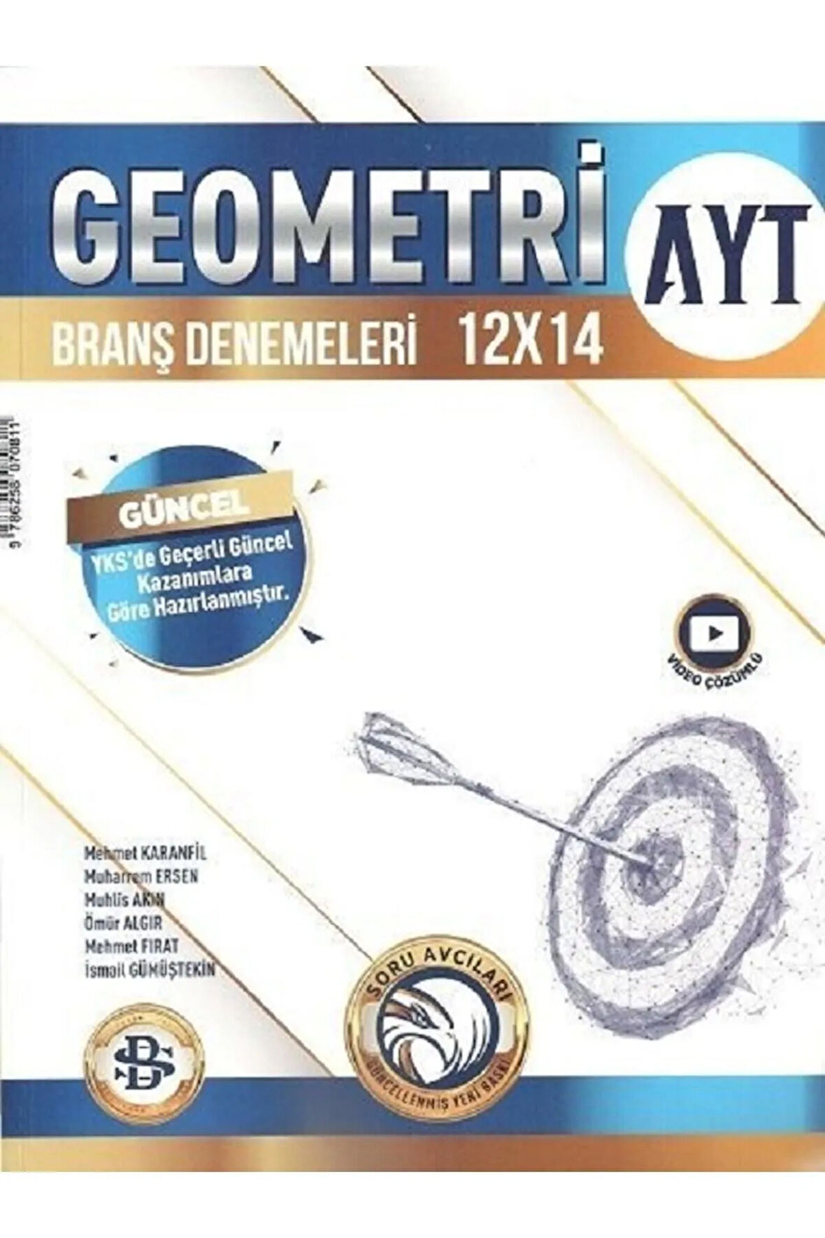 Yayınları Ayt Geometri 12 X 14 Branş Denemeleri