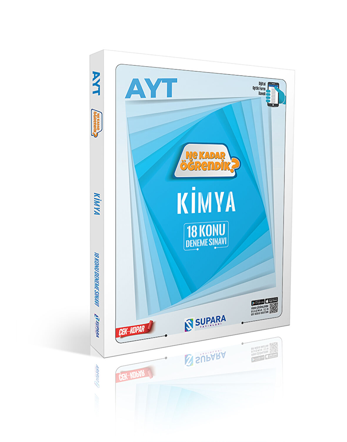 Supara AYT Kimya 18 Konu Deneme Ne Kadar Öğrendik Çek Kopar Supara Yayınları