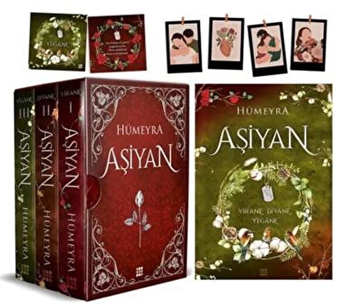 Aşiyan Serisi - Kutulu 3 Kitap Takım