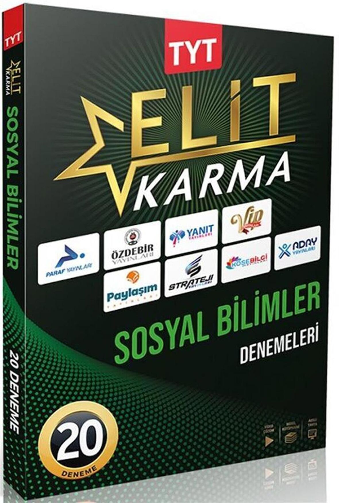 Elit Karma Tyt Sosyal Bilimler 20 Branş Deneme