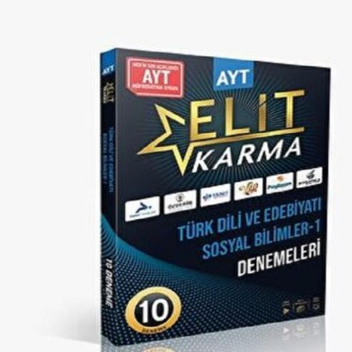 Elit Karma AYT Edebiyat Sosyal Bilgiler 1-10' lu Deneme Meb Yeni Müfredat
