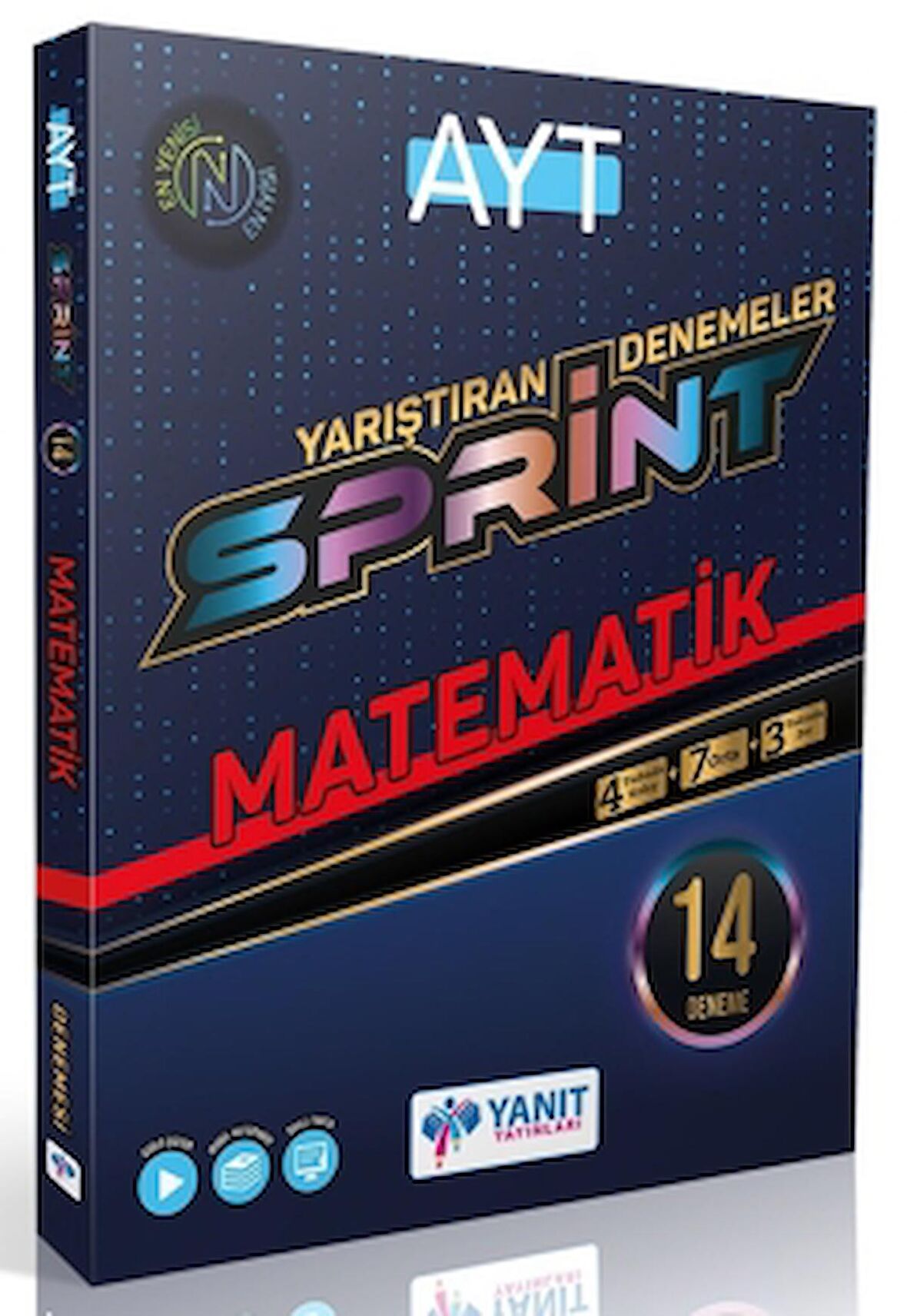 Yanıt AYT Matematik 14'lü Yapıştıran Sprint Denemeler