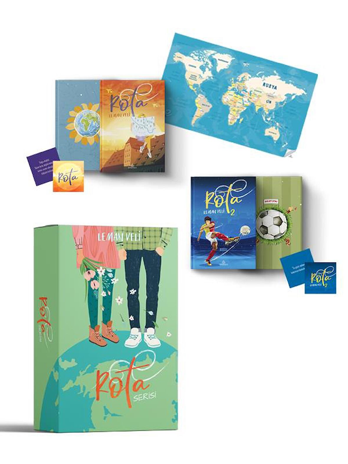 Rota Serisi Hediyeli Özel Kutu Set (2 Kitap)