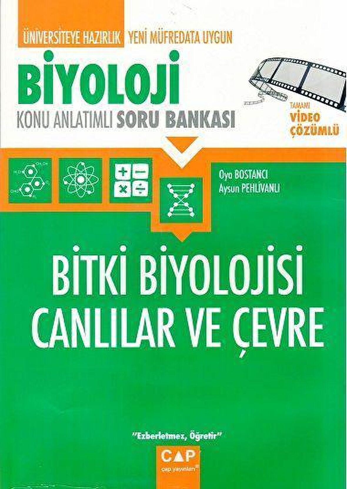 Üniversiteye Haz Biyoloji Bitki Biyolojisi Canlılar ve Çevre Konu Anl Soru Bankası Çap Yayınları