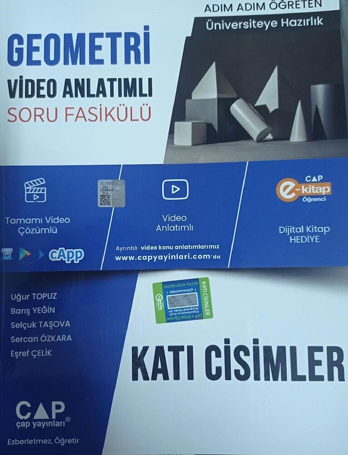 Geometri Video Anlatımlı Soru Fasikülü - Katı Cisimler