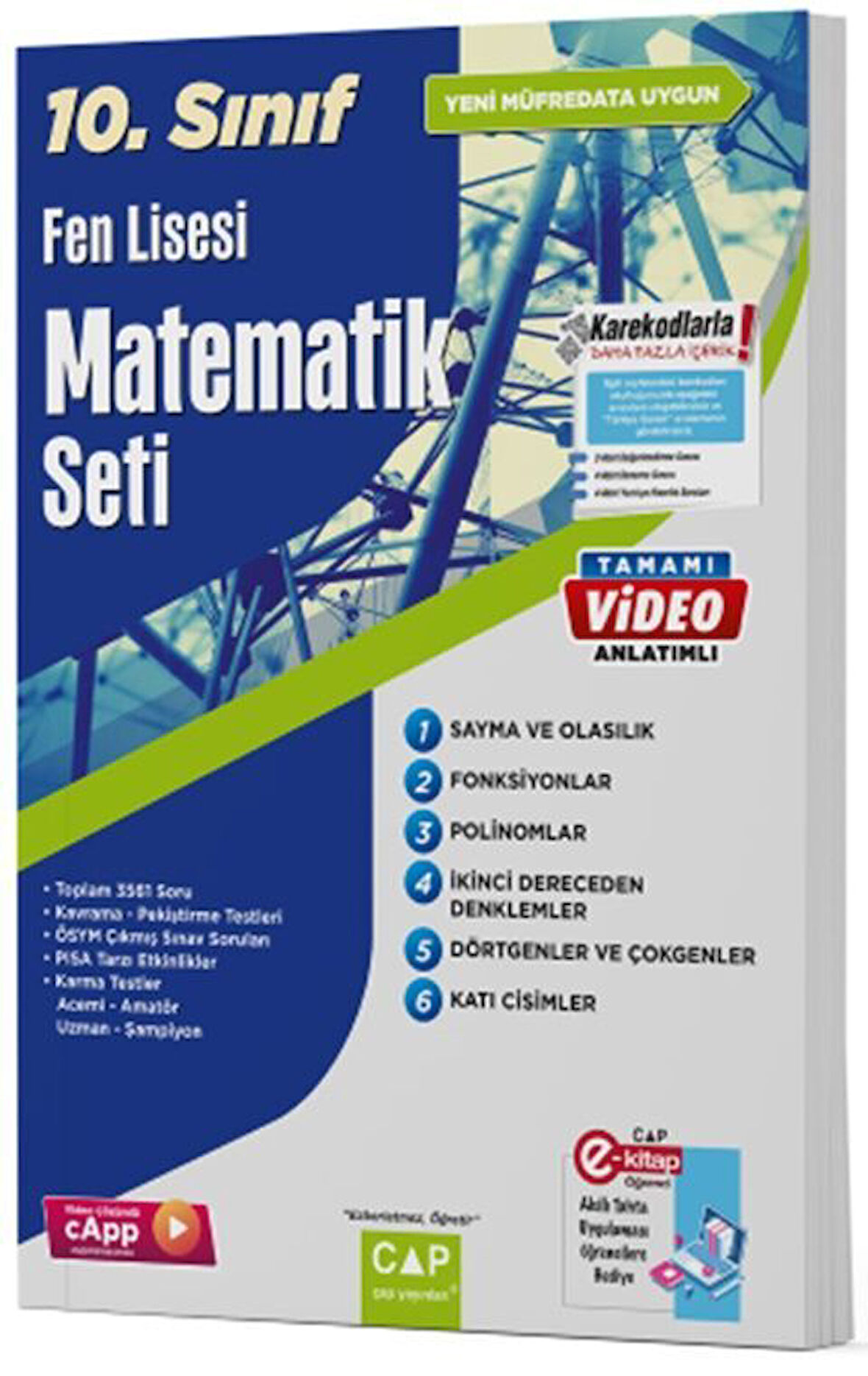 Çap Yayınları 10. Sınıf Fen Lisesi Matematik Seti
