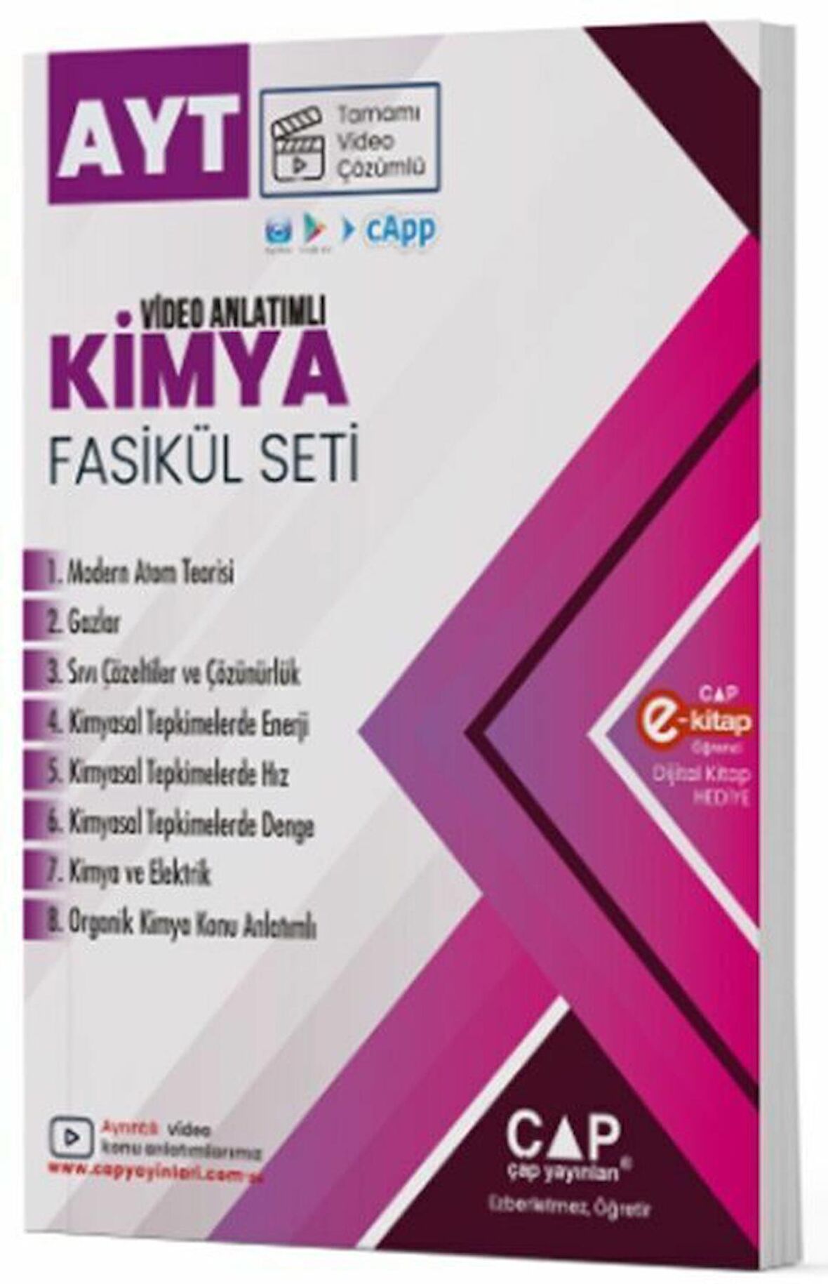 AYT Kimya Video Anlatımlı Fasikül Seti