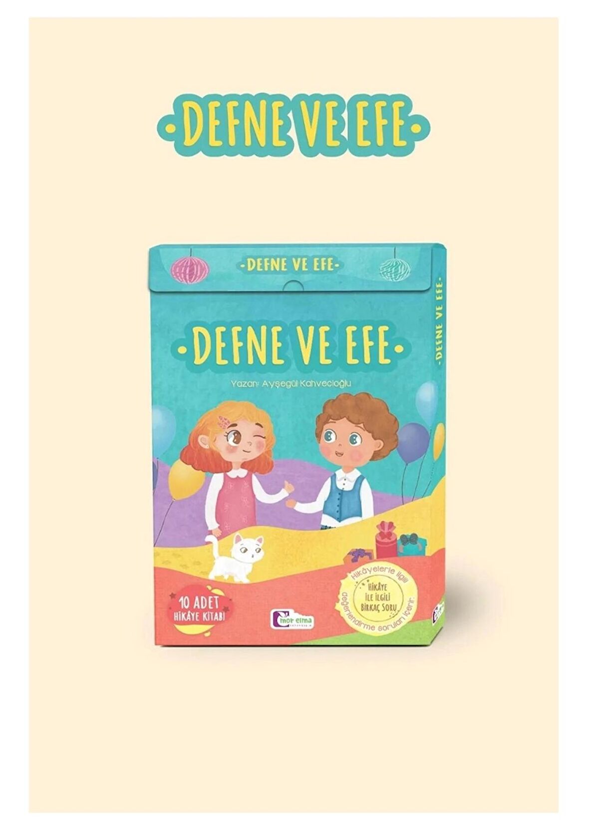 Mor Elma Yayıncılık Defne Ve Efe 10 Kitap 1 Ve 2.Sınıflar