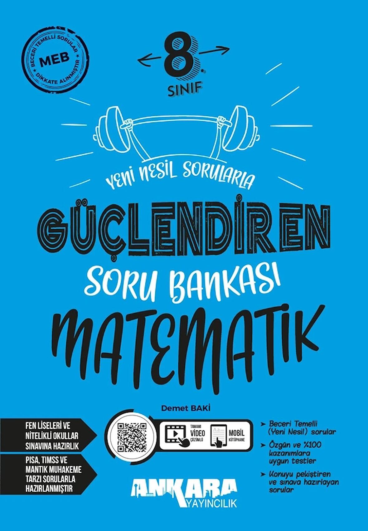 ANKARA YAYINCILIK 8. Sınıf Matematik Güçlendiren Soru Bankası