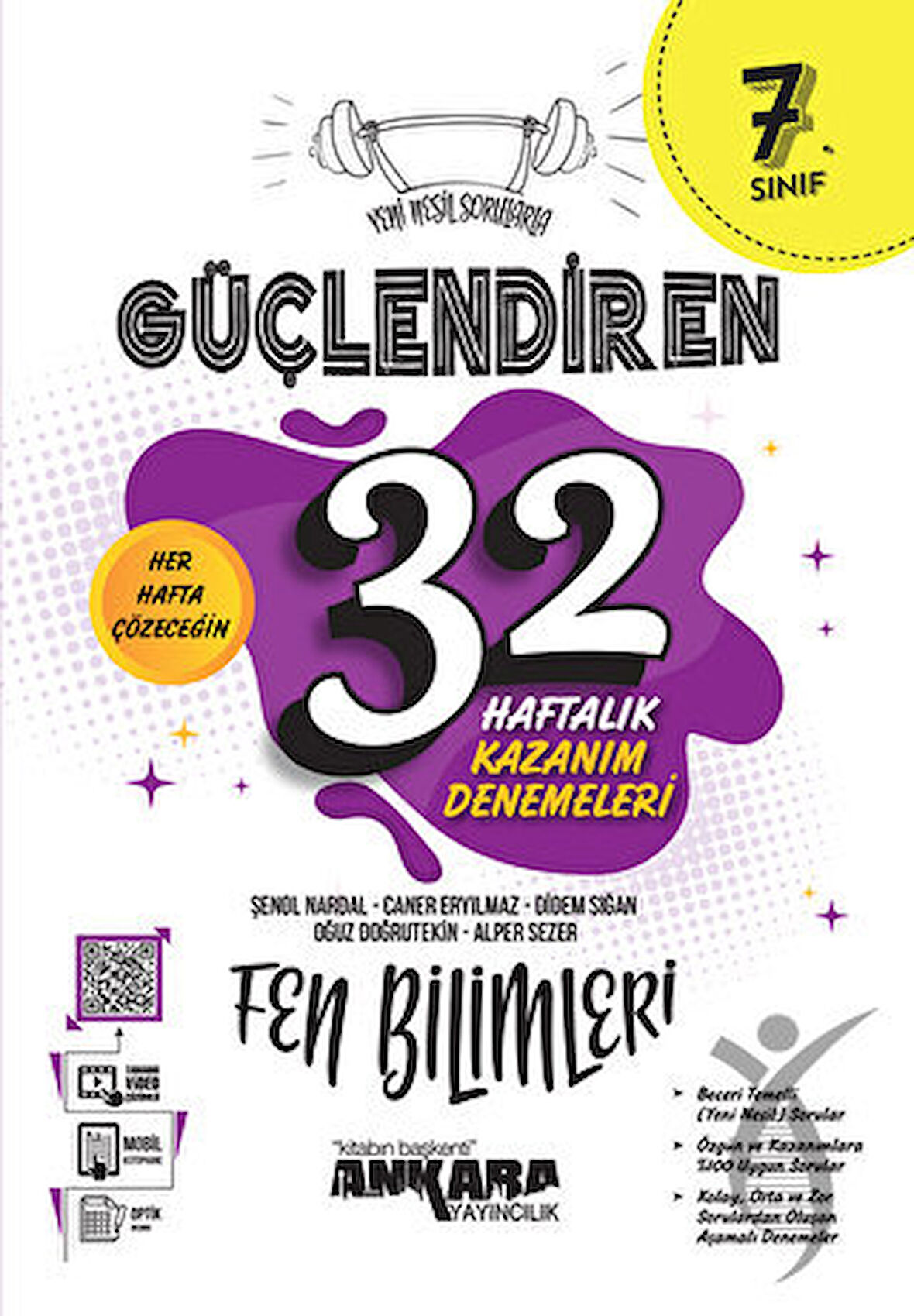 7. Sınıf Fen Bilimleri Güçlendiren 32 Haftalık Kazanım Denemeleri