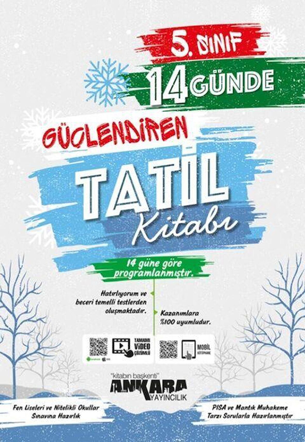 5. Sınıf 14 Günde Güçlendiren Tatil Kitabı Ankara Yayıncılık