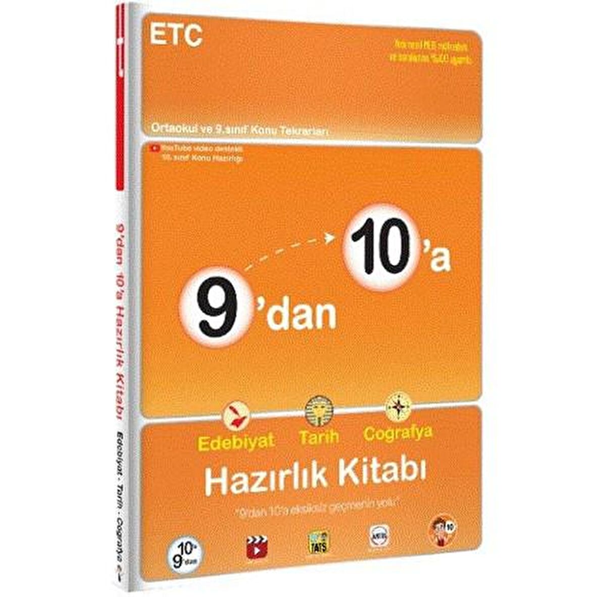 9'dan 10'a Edebiyat Tarih Coğrafya Hazırlık Kitabı