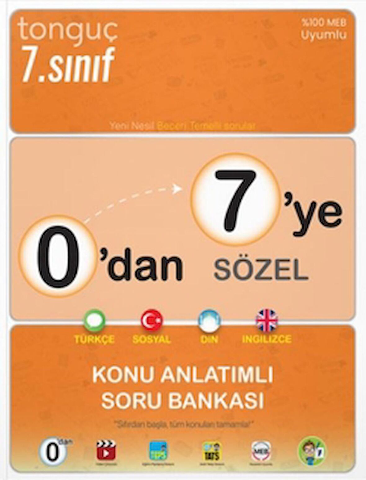 0'dan 7'ye Sözel Konu Anlatımlı Soru Bankası