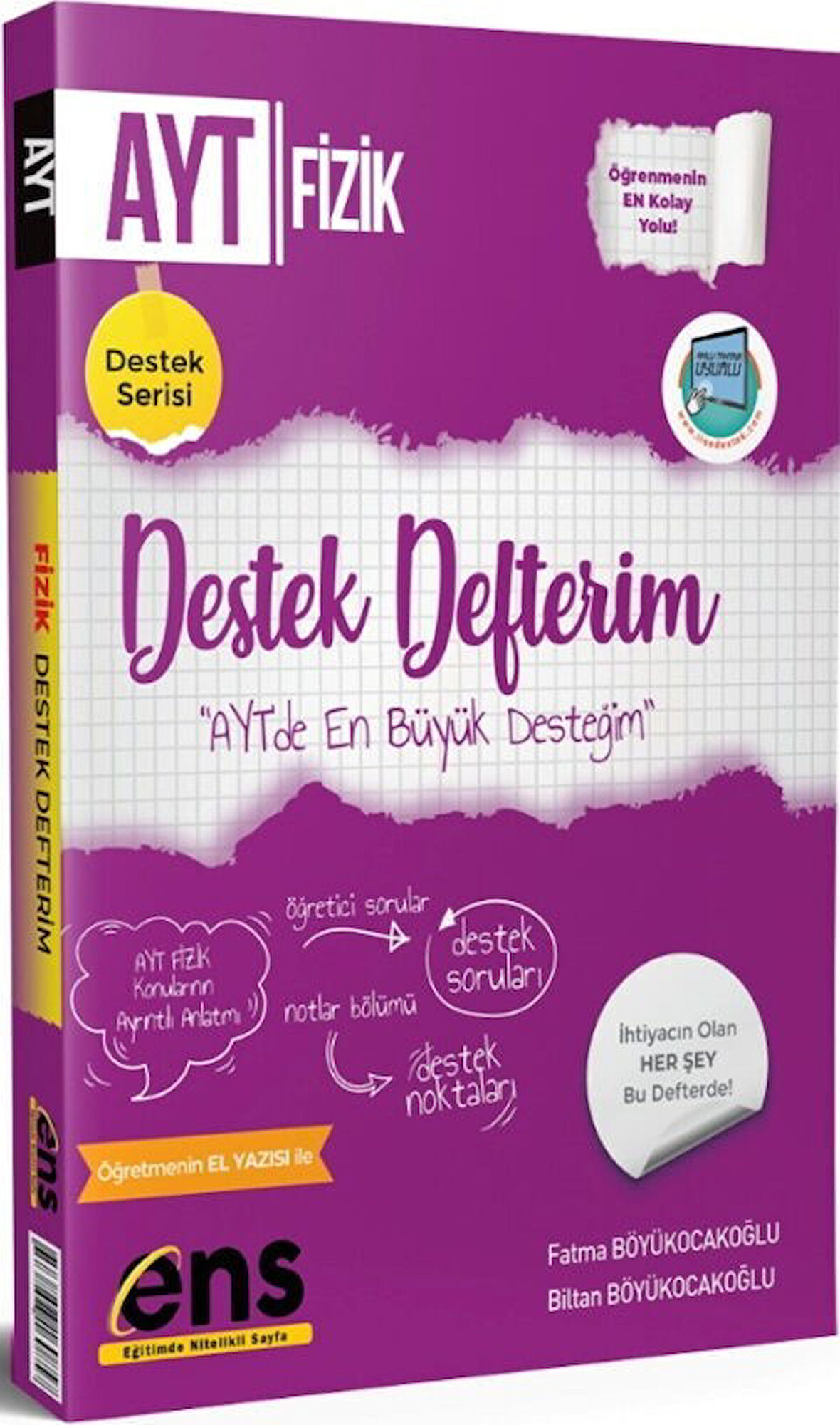 AYT Fizik Destek Defterim ENS Yayıncılık