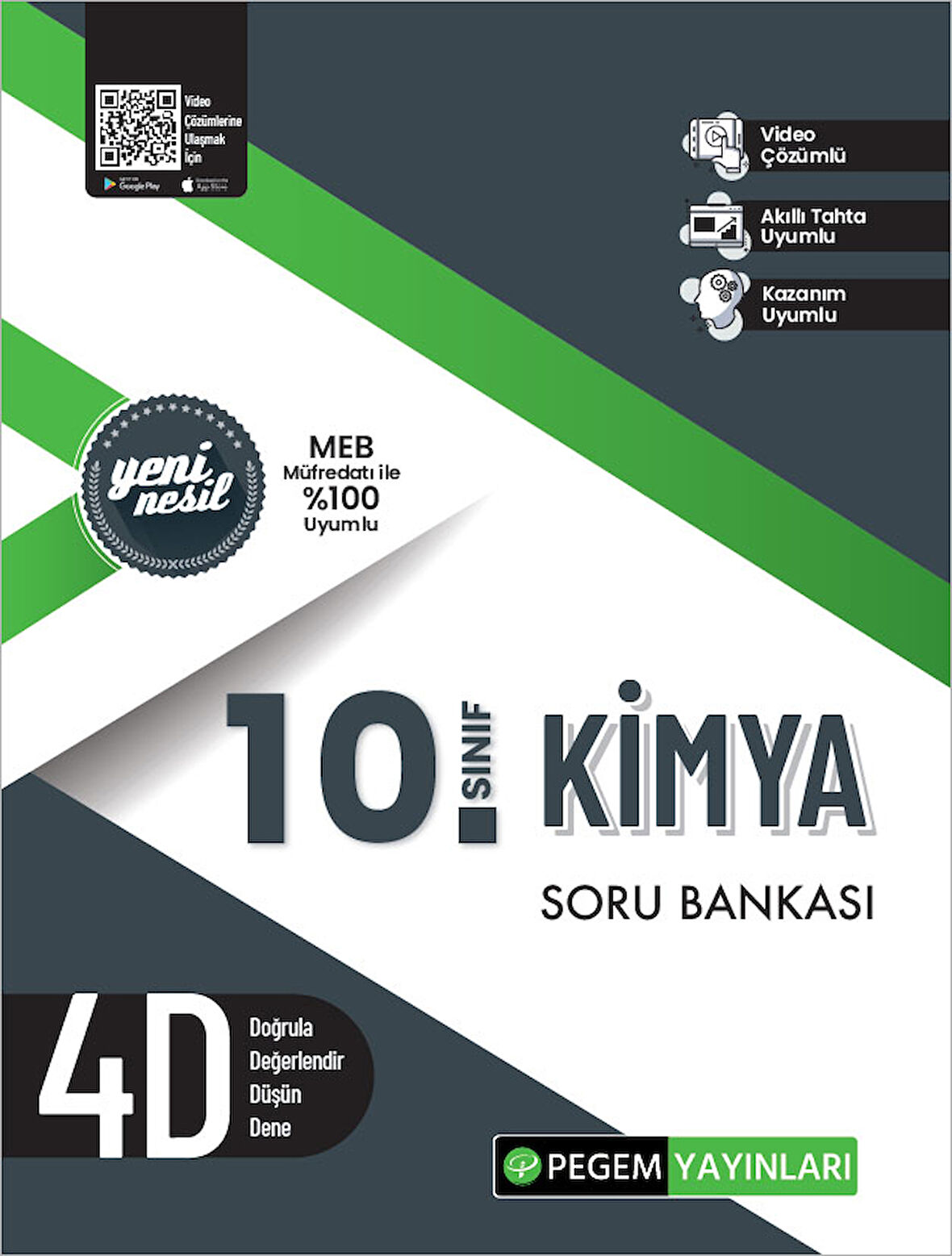 Pegem 10. Sınıf Kimya Soru Bankası