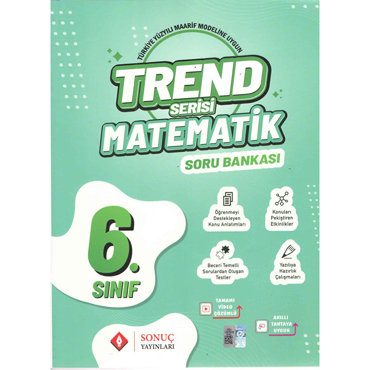 Sonuç Yayınları Trend Serisi 6. Sınıf Matematik Soru Bankası