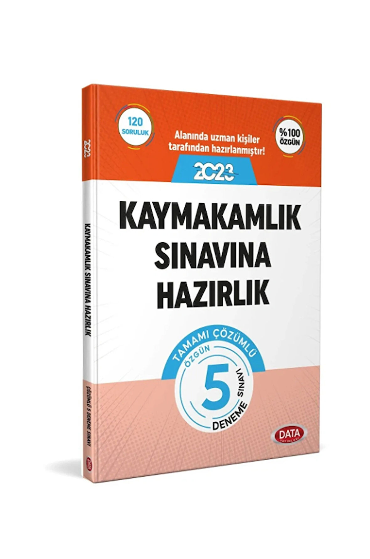 2024 Kaymakamlık Sınavına Hazırlık Tamamı Çözümlü 5 Deneme Sınavı Data Yayınları