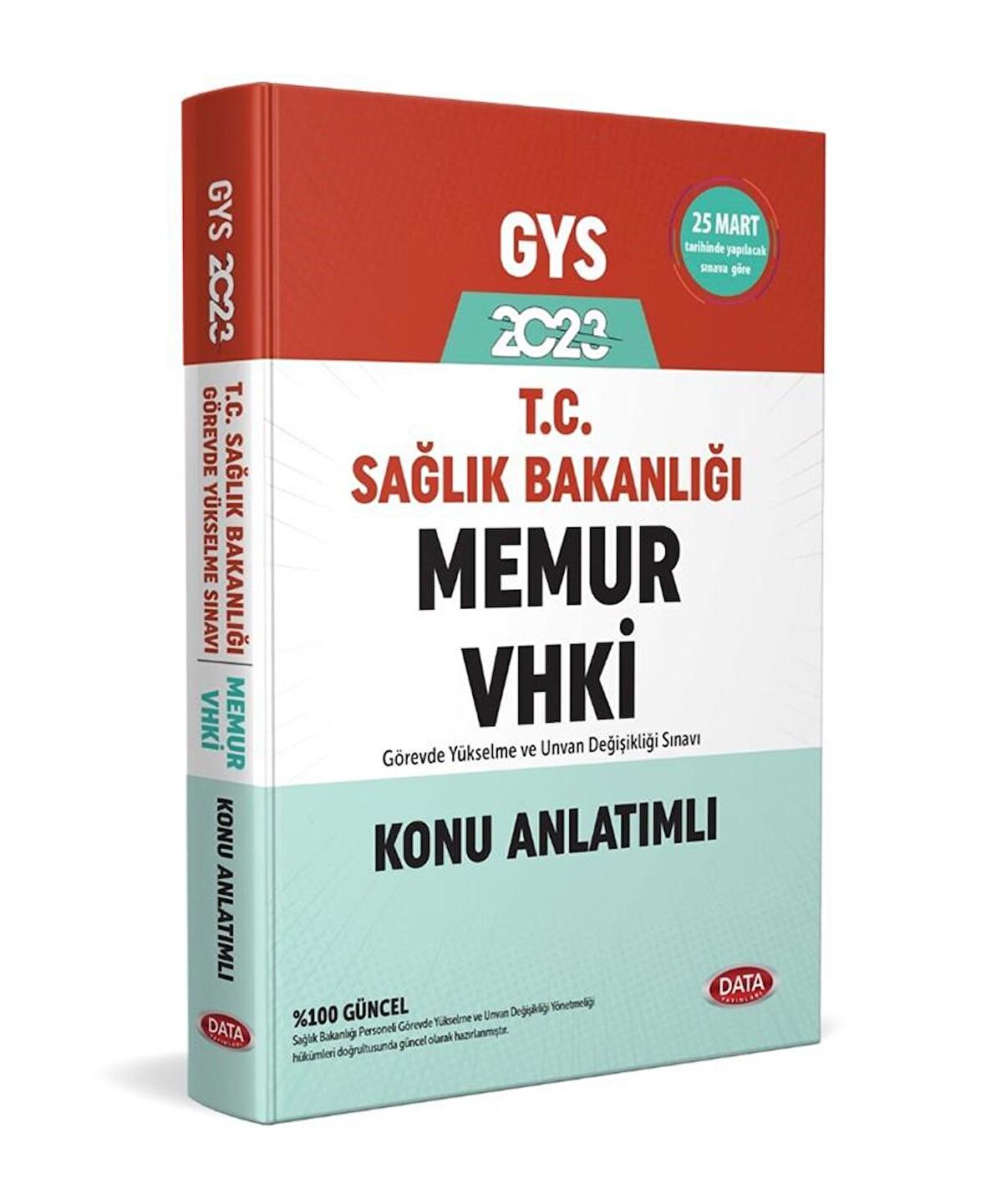 2023 T.C. Sağlık Bakanlığı Memur VHKİ Konu Anlatımlı