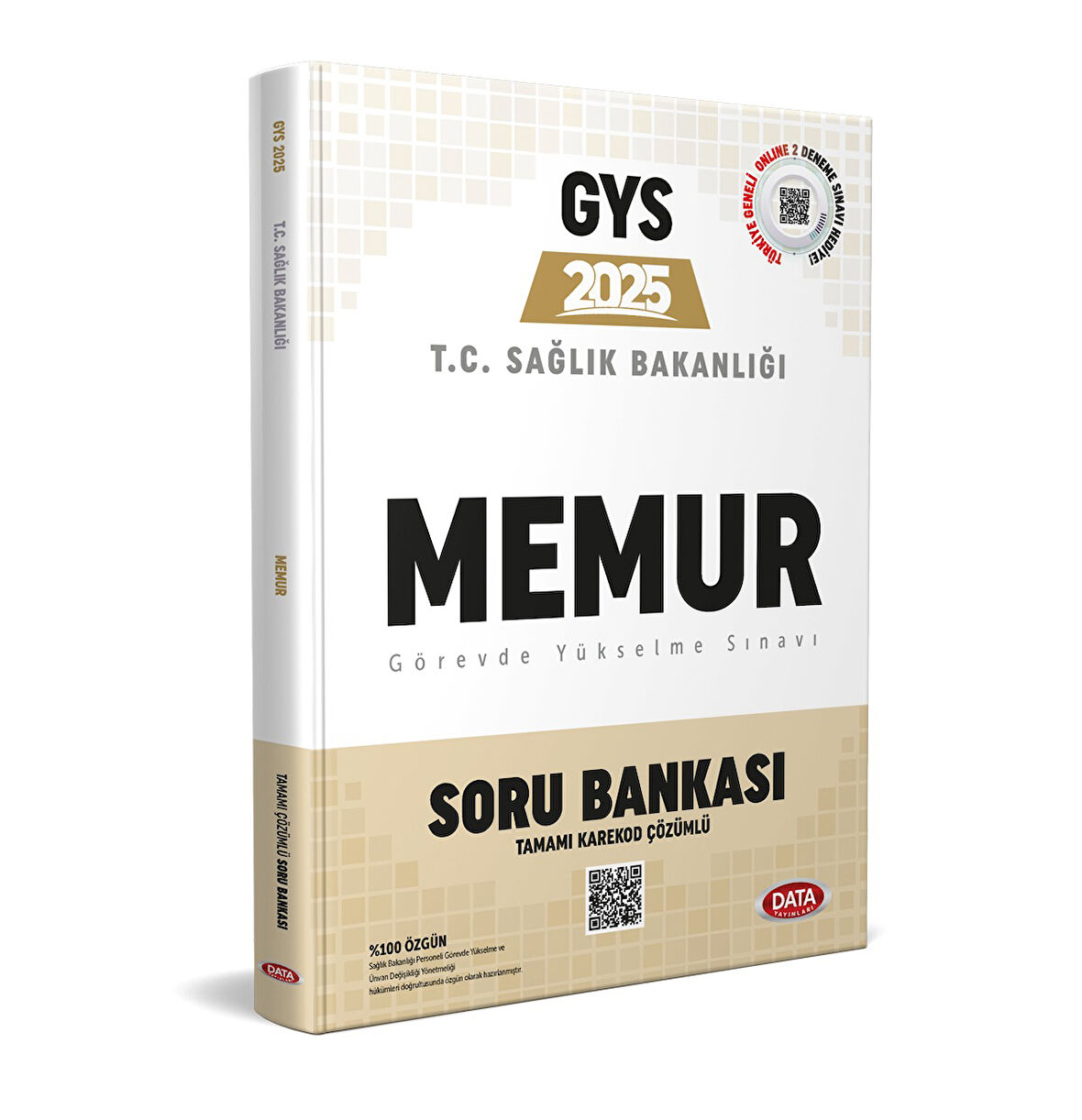 Data 2025 T.C. Sağlık Bakanlığı Memur GYS Soru Bankası - Karekod Çözümlü Data Yayınları