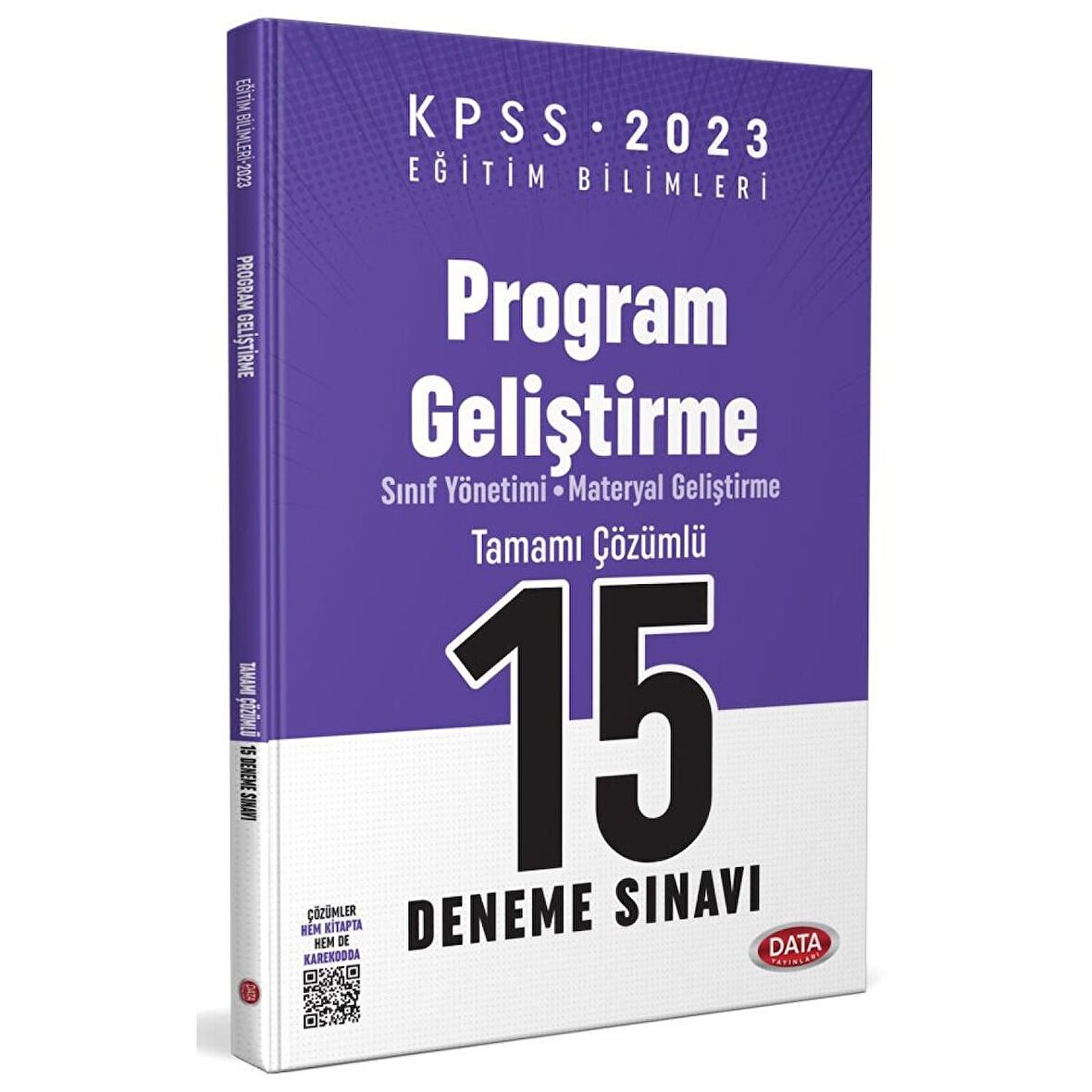 KPSS Eğitim Bilimleri Program Geliştirme 15 Deneme Sınavı