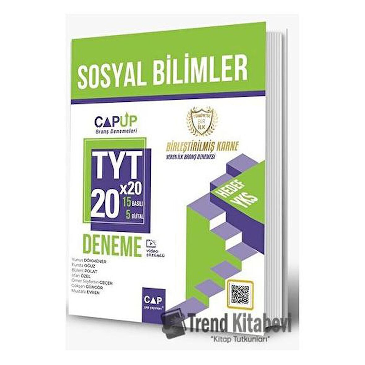 Çap Yayınları TYT Sosyal Bilimler 15 x 5 Up Deneme / Çap Yayınları / Kolektif