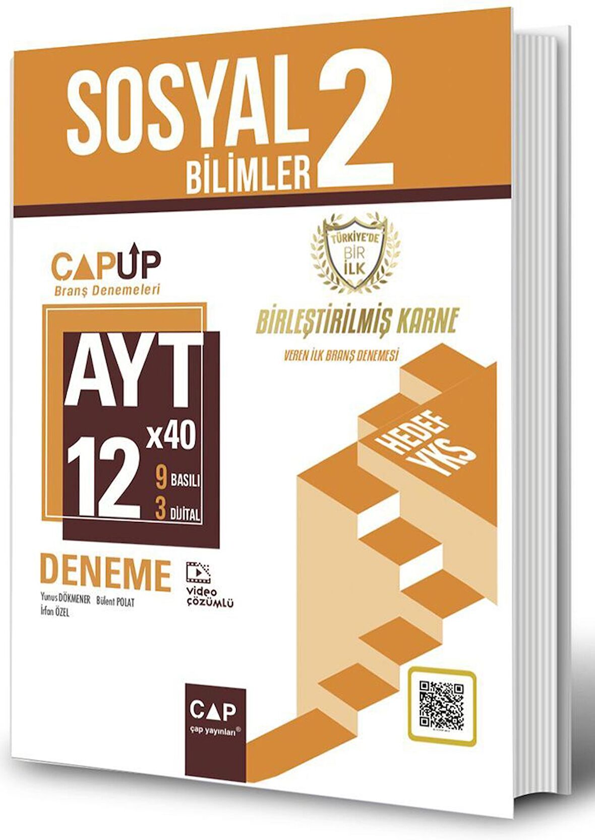 Çap Yayınları AYT Sosyal Bilimler 2 12 X 40 Up Deneme