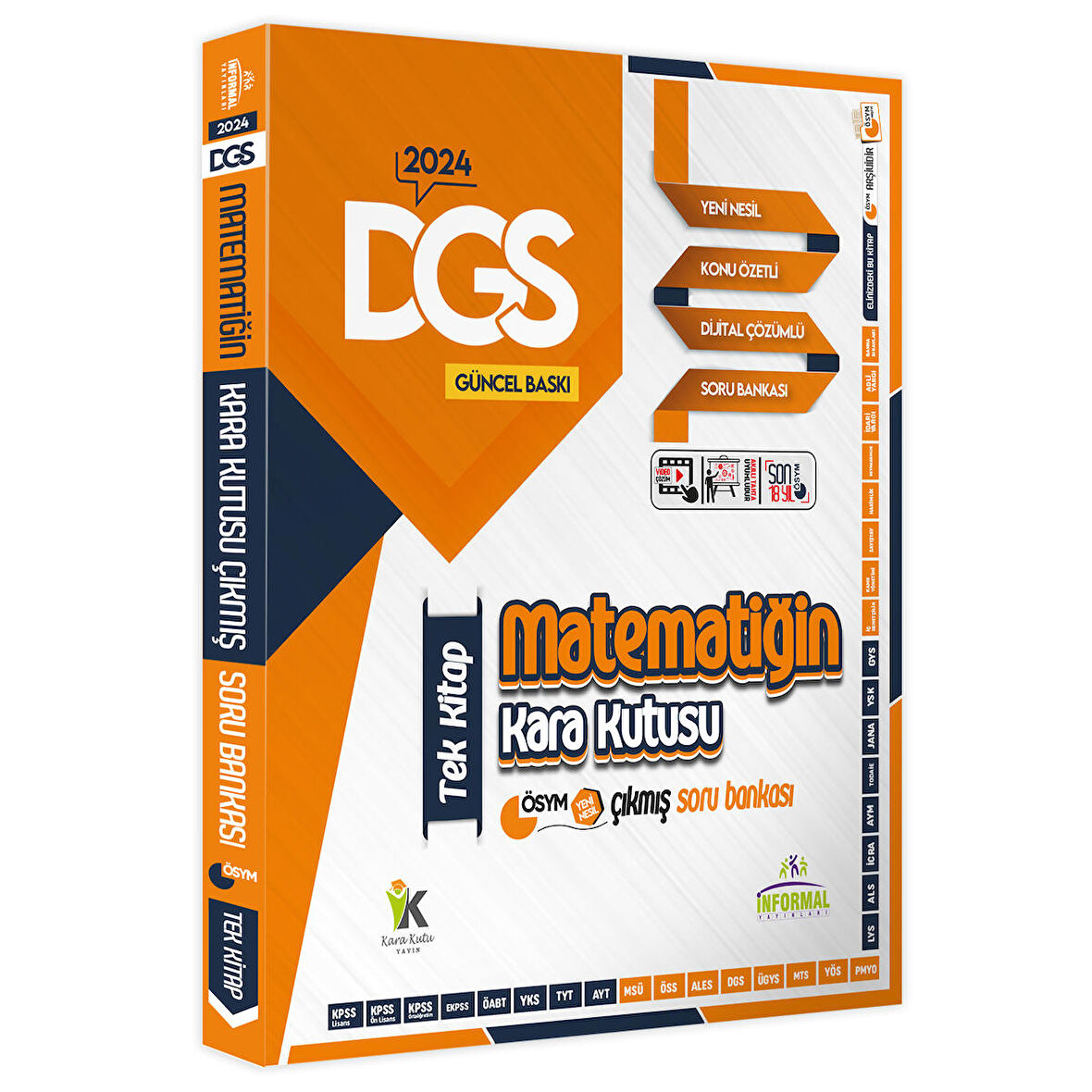 2024 DGS Matematiğin Kara Kutusu Soru Bankası