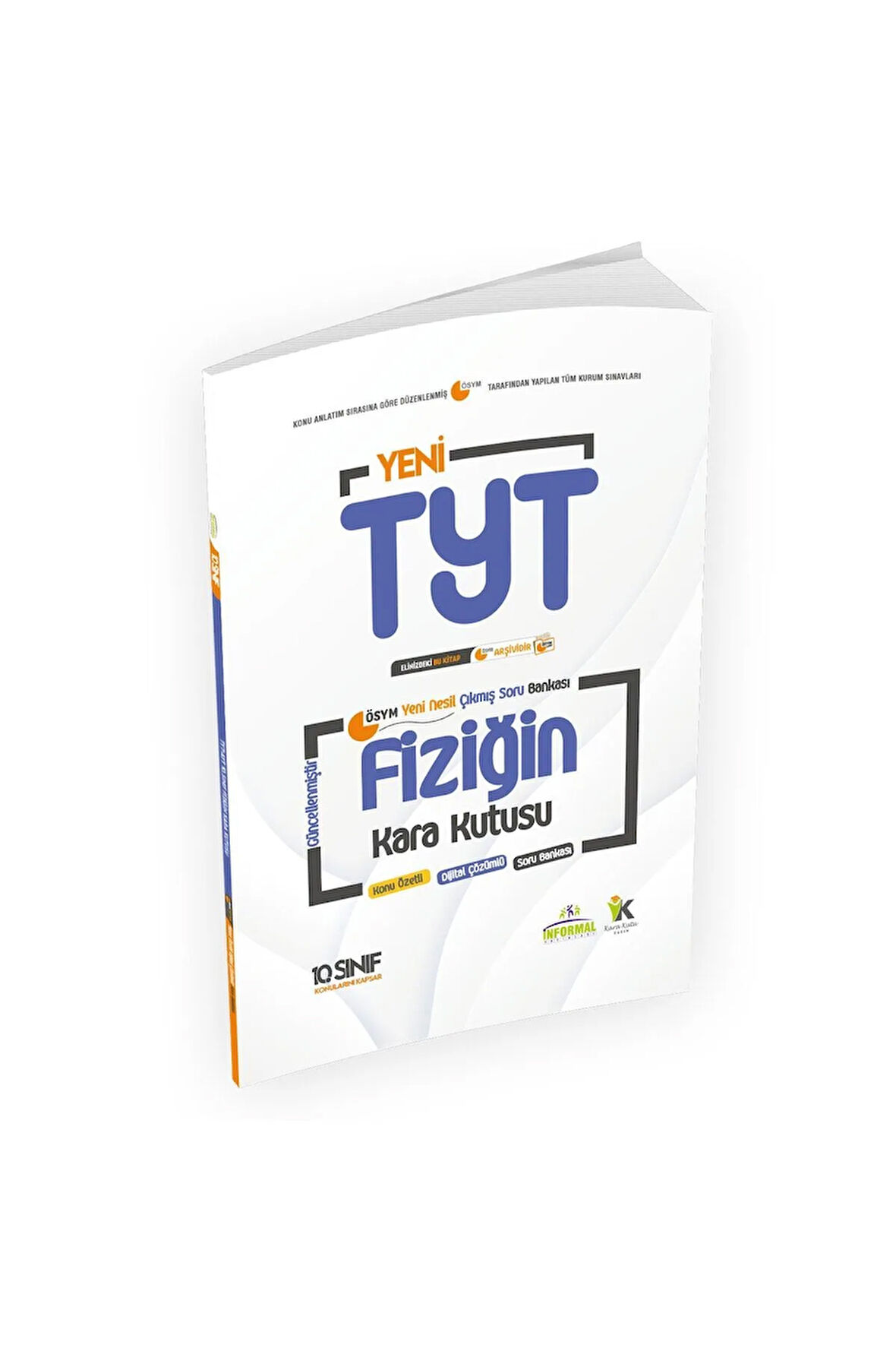 Tyt Fiziğin Kara Kutusu 2.kitap Konu Ö. Dijital Çözümlü Soru Bankası (10.SINIF TYT KONULARI)