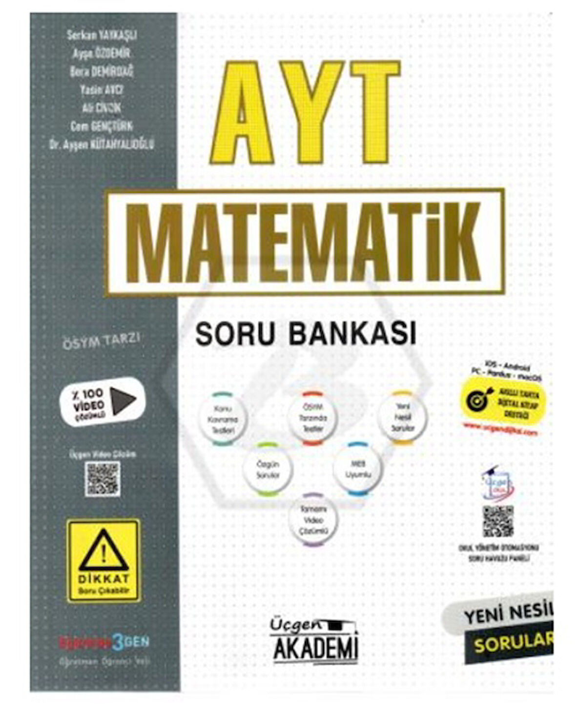 Üçgen Akademi - Ayt Matematik Soru Bankası