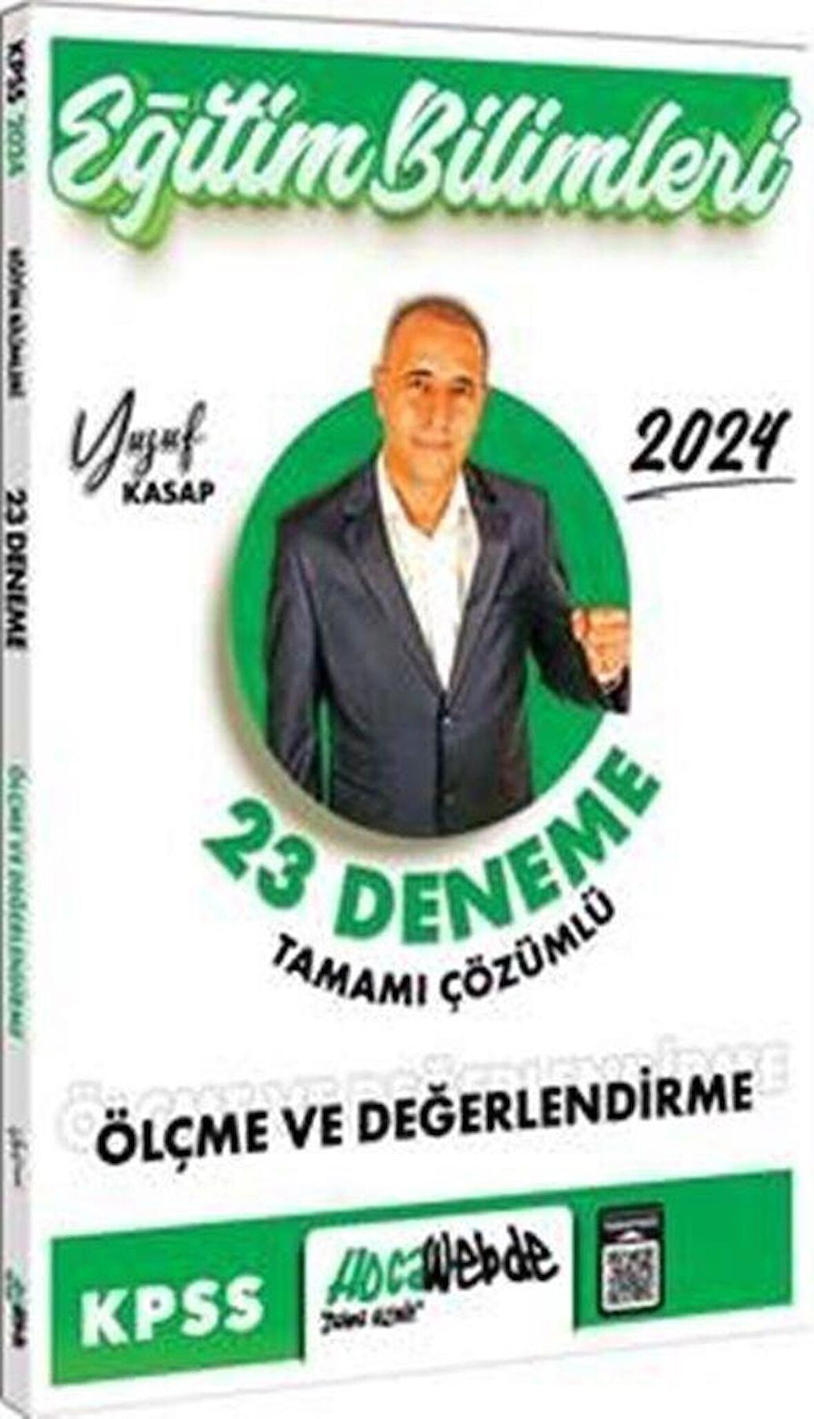 2024 KPSS Eğitim Bilimleri Ölçme ve Değerlendirme Tamamı Çözümlü 23 Deneme