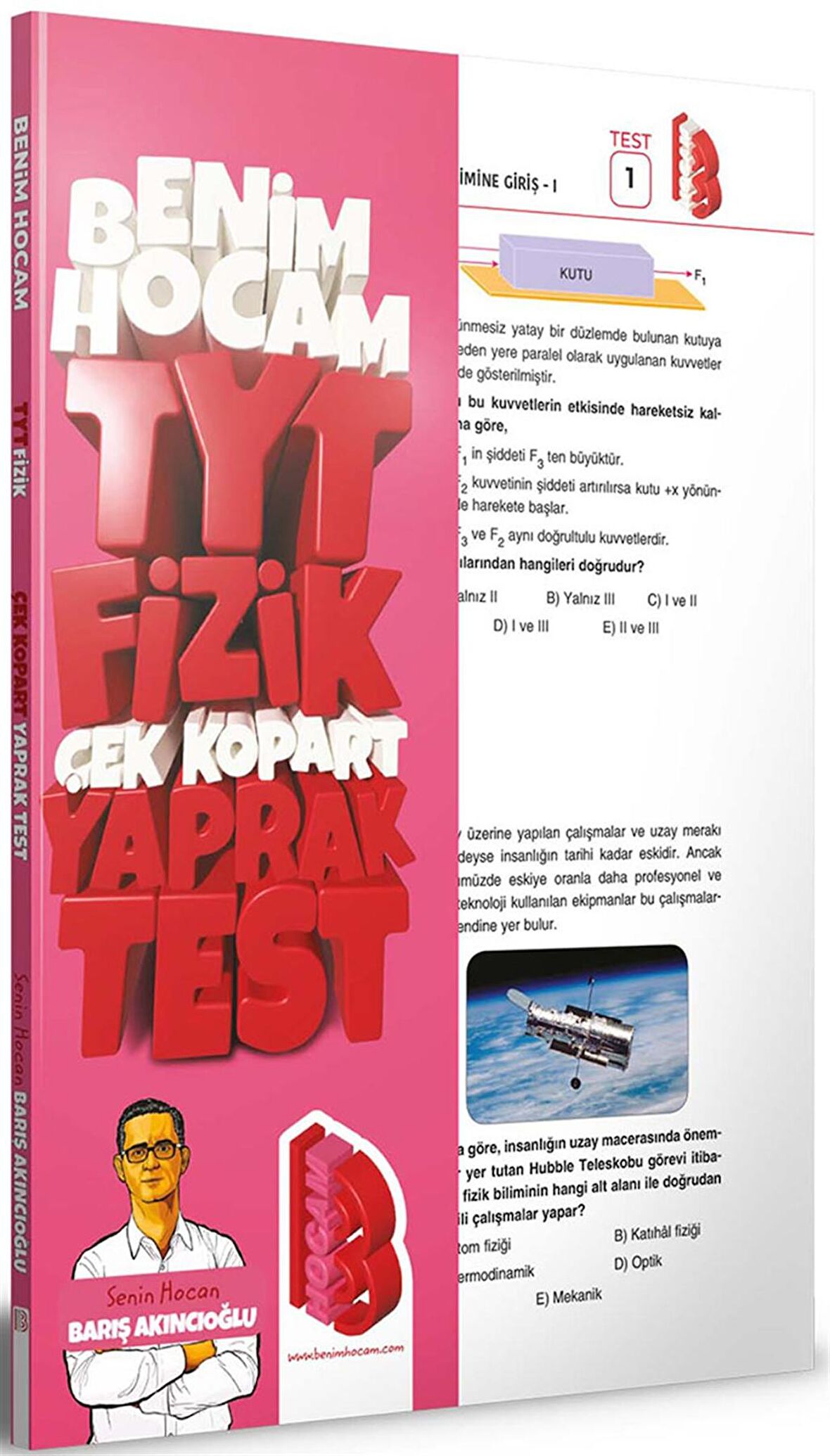2023 TYT Fizik Çek Kopar Yaprak Test