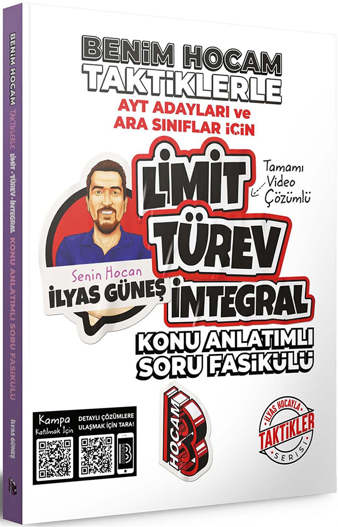 Benim Hocam 2023 AYT Adayları ve Ara Sınıflar İçin Taktiklerle Limit Türev İntegral Konu Anlatımlı Soru Fasikülü 