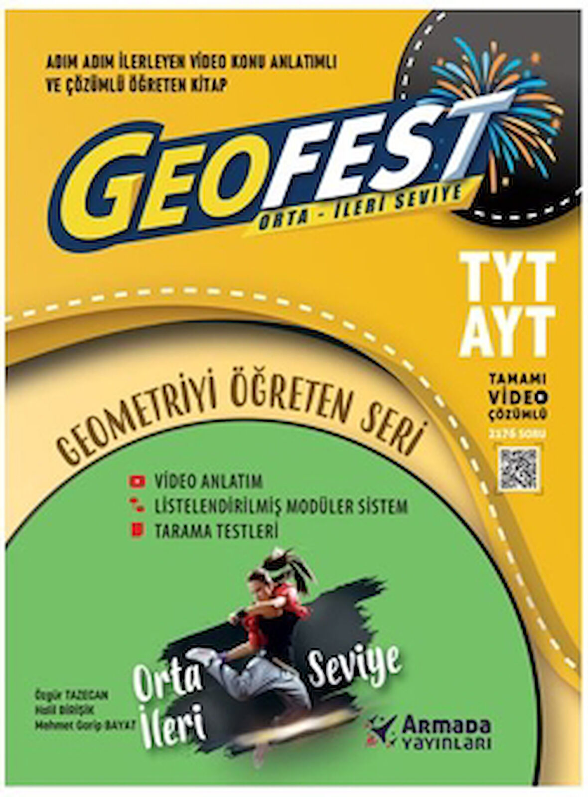 Armada YKS TYT AYT Geofest Orta İleri Seviye Soru Kitabı