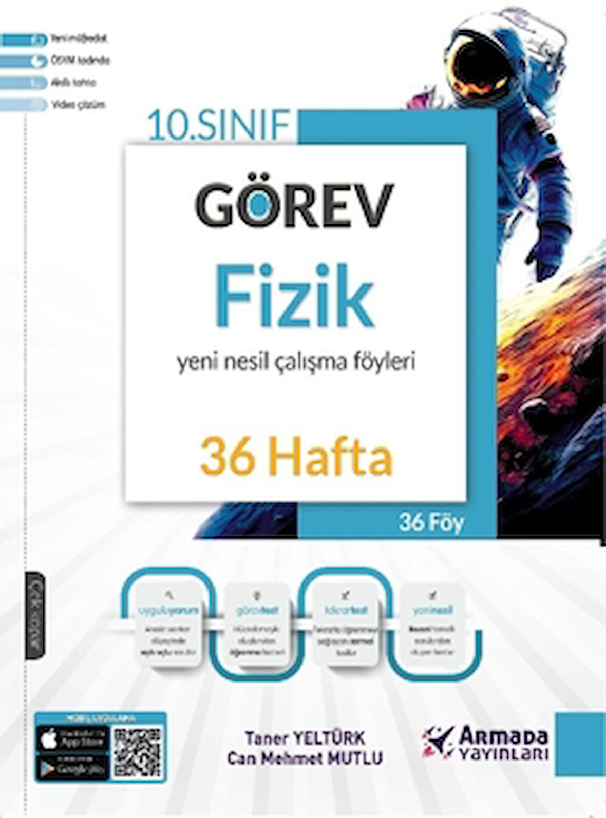 10. Sınıf Görev Fizik 36 Hafta Yeni Nasıl Çalışma Föyleri