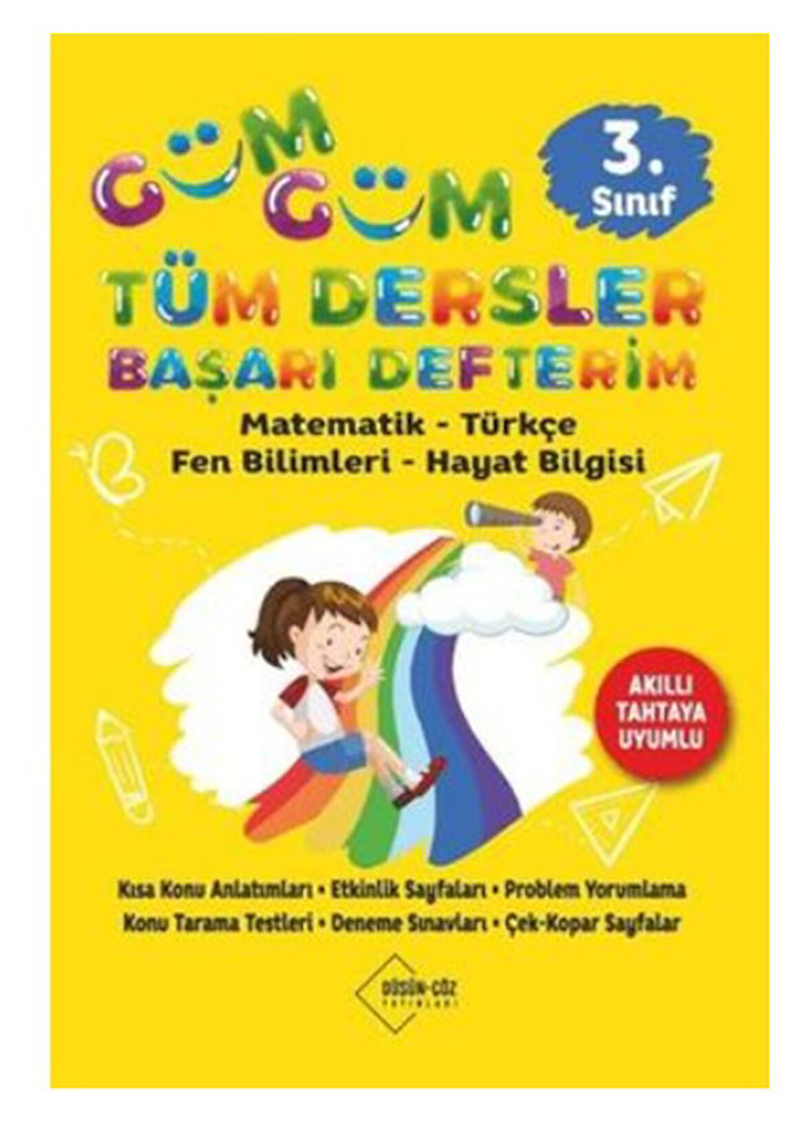 Güm Güm 3.Sınıf Tüm Dersler Konu Soru Test Başarı Defteri