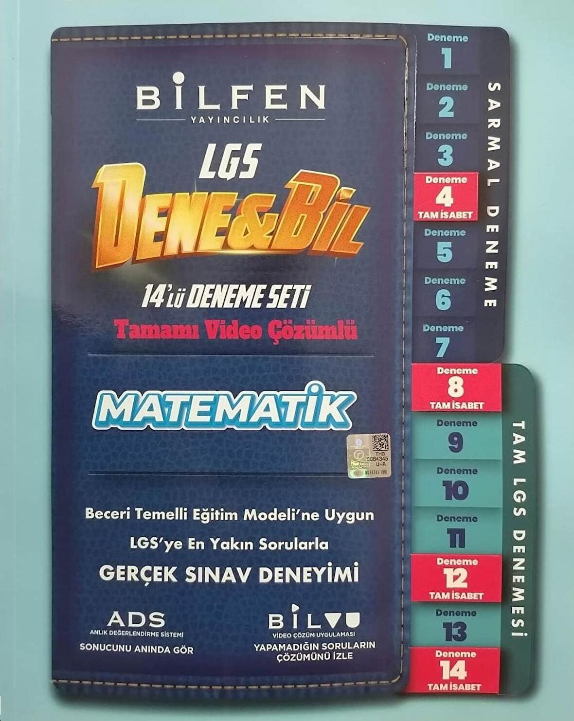 Bilfen 8.Sınıf LGS Denebil Matematik 14 Deneme Seti - Bilfen Dene Bil LGS