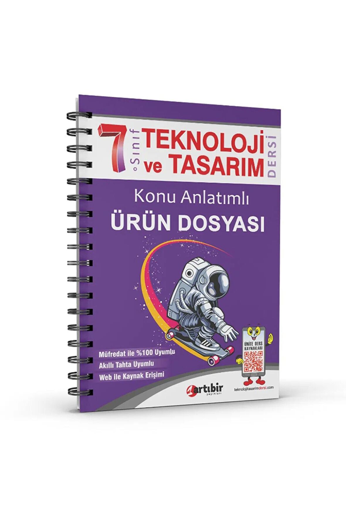 Artıbir Yayınları 7 Sınıf Teknoloji Ve Tasarım Dersi Konu Anlatımlı Ürün Dosyası (%100 Müfredata Uyumlu)