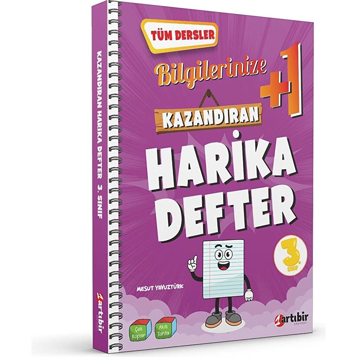 Artıbir Yayınları 3 Sınıf Tüm Dersler Harika Defter (Etkinlikli Sorular ve Yeni Nesil Sorular)