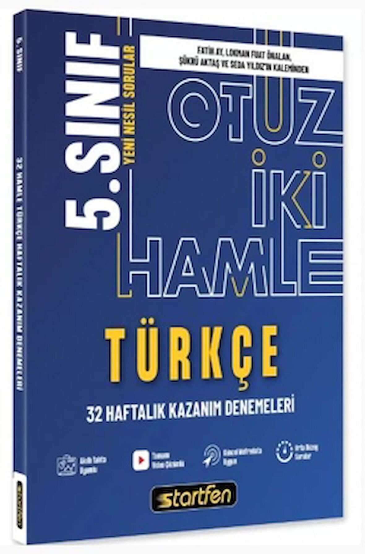 5. Sınıf - Türkçe 32 Hamle Kazanım Denemeleri