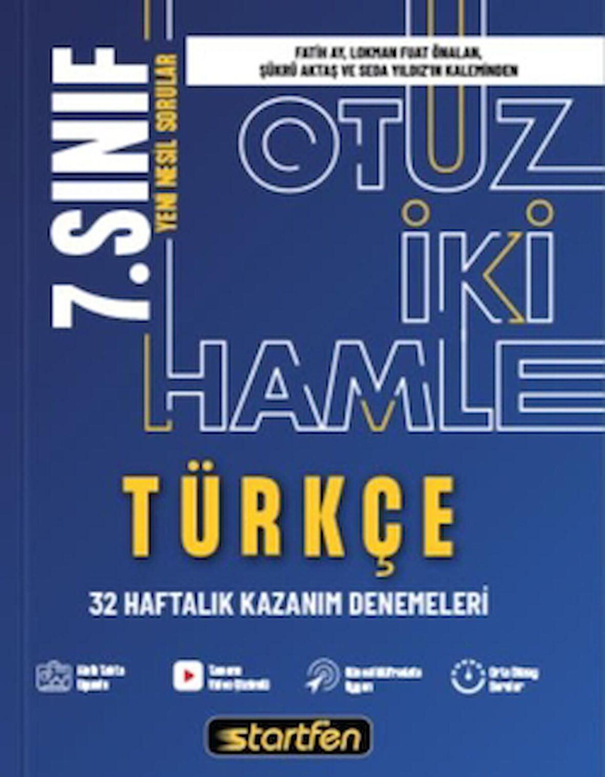 7. Sınıf - Türkçe 32 Hamle Kazanım Denemeleri