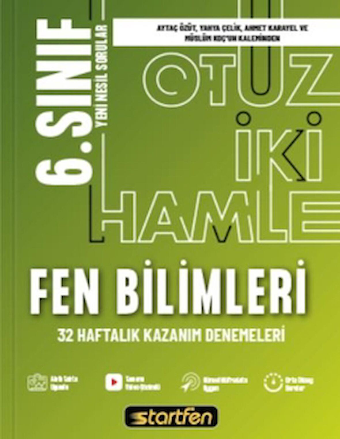 6. Sınıf - Fen Bilimleri 32 Hamle Kazanım Denemeleri