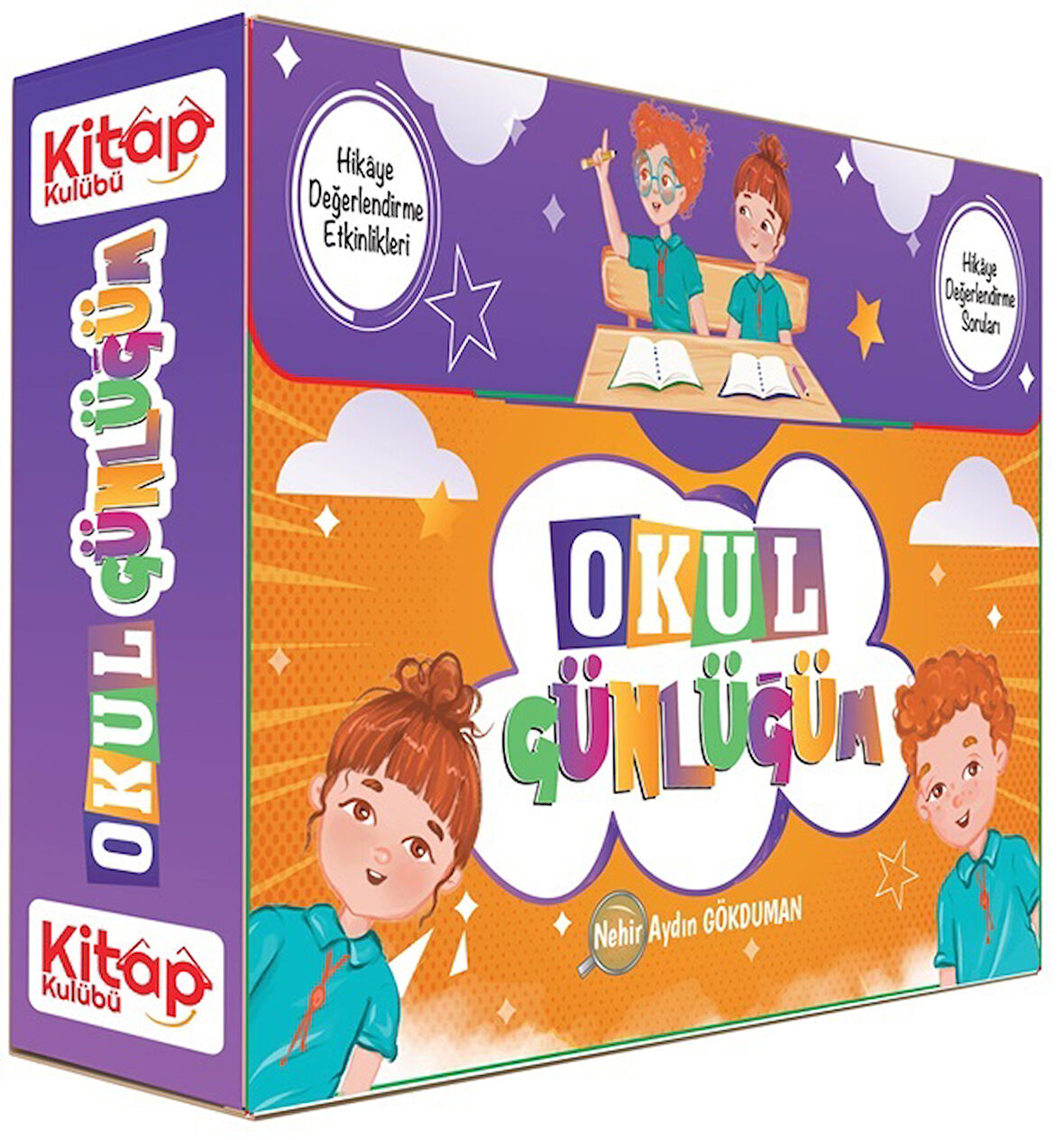Kitap Kulübü 3. Sınıf Okul Günlüğüm Değerlendirme Testi 10 Kitap Hikaye Seti 2024