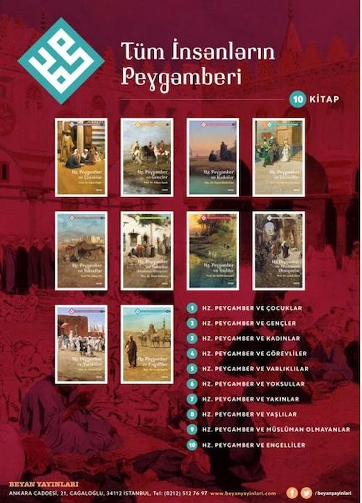 Tüm İnsanların Peygamberi Serisi (10 Kitap)