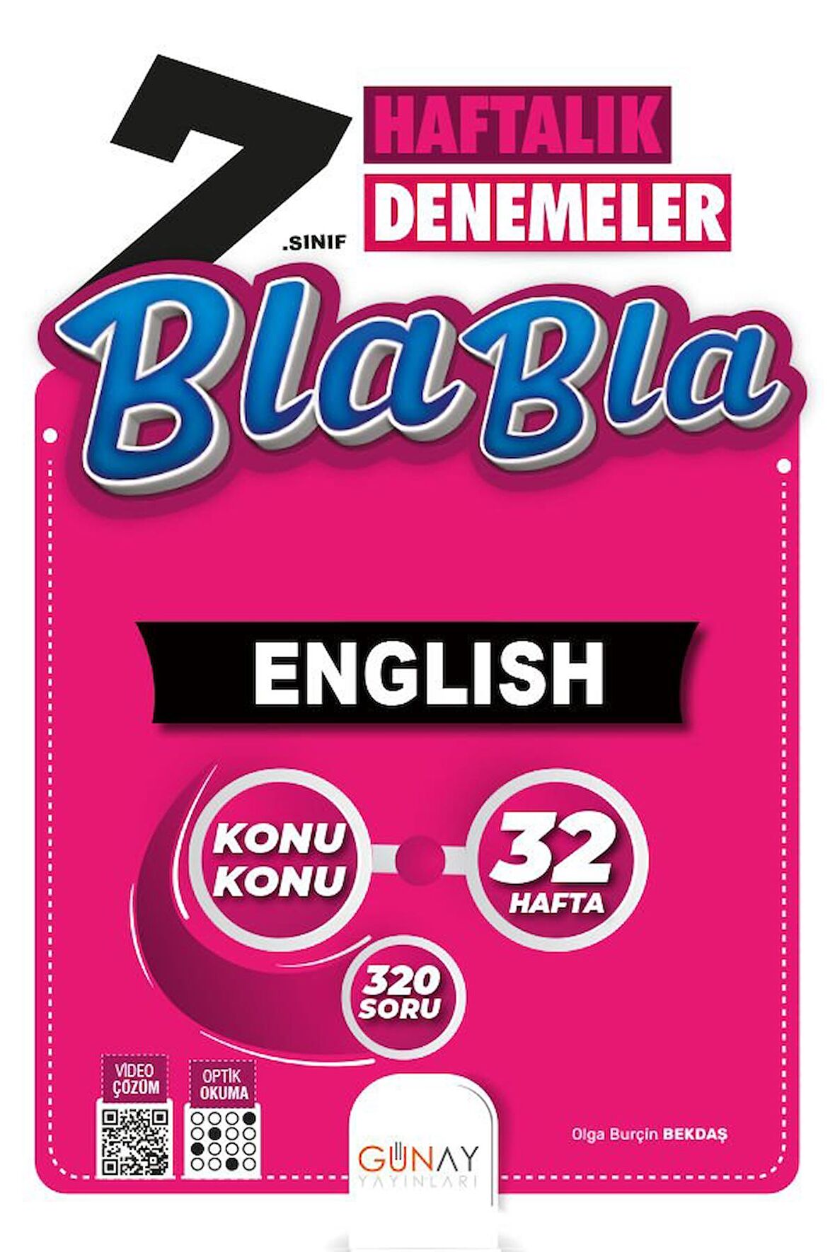 7. Sınıf İngilizce Bla Bla Haftalık Denemeler