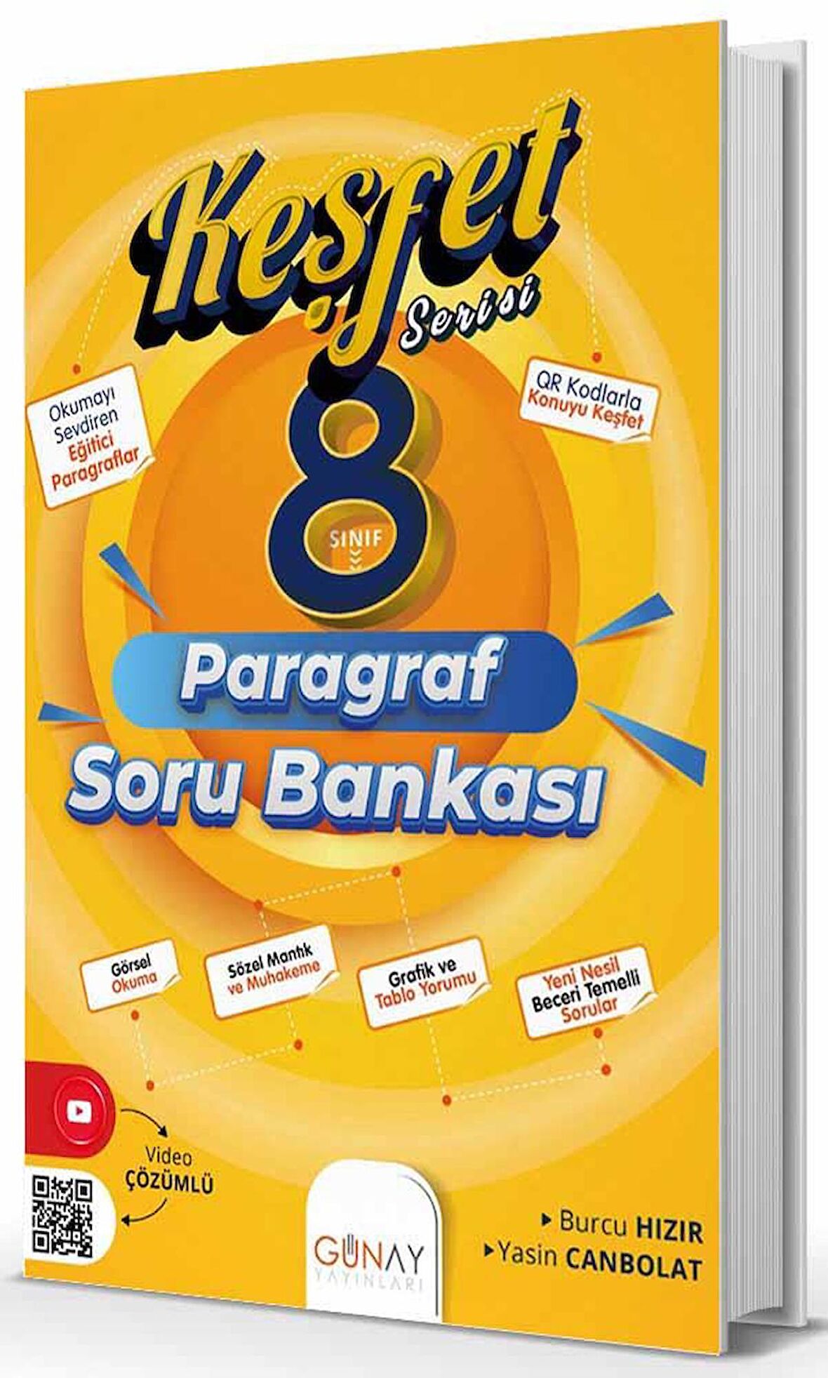 LGS 8. Sınıf Keşfet Serisi Paragraf Soru Bankası