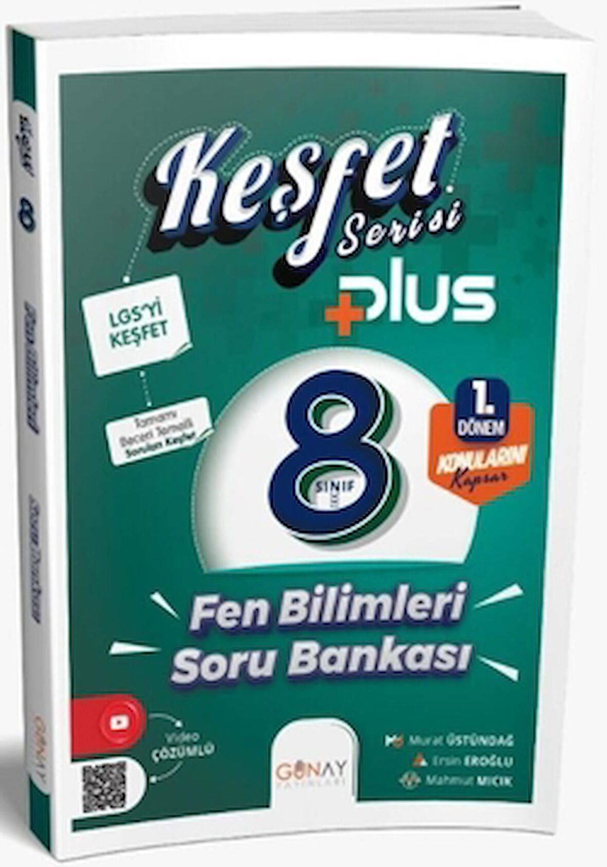 8. Sınıf Keşfet Plus Serisi Fen Bilimleri 1. Dönem Soru Bankası